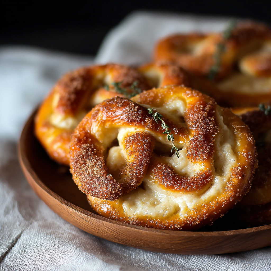 Cinnamon Sugar Soft Pretzels – Warm, Pillowy & Irresistible