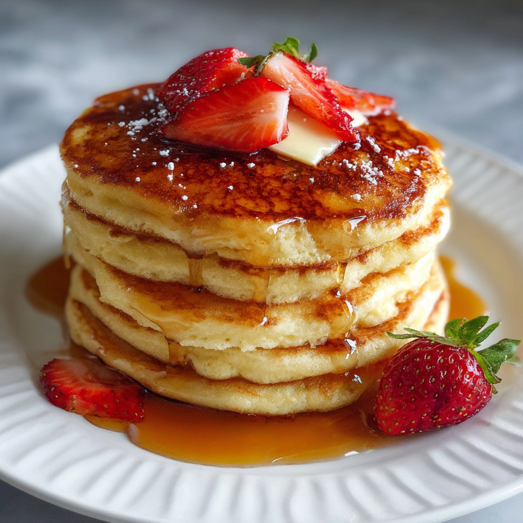 Easy Homemade Pancakes: The Science of “Chemical Leavening & Gluten Control”