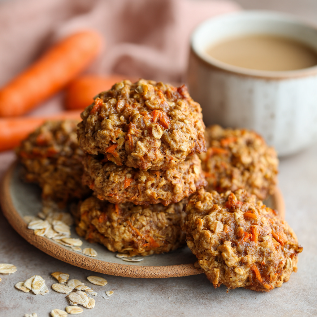 Healthy Carrot Cake Oatmeal Cookies: The Science of “Phytochemical Moisture & Fiber Gels”
