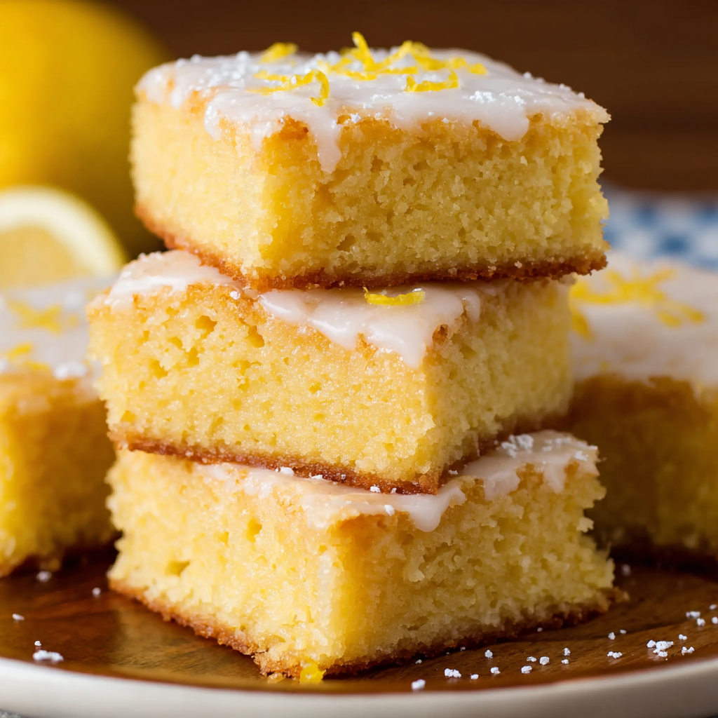Lemon Brownies Recipe – Sunshine in Every Bite!