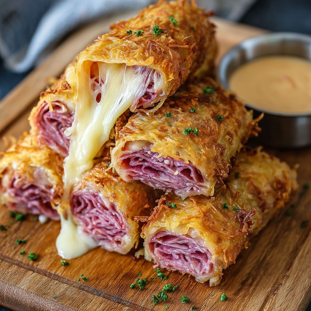 Keto Crispy Reuben Roll-Ups: The Science of “Lactic Acid Balance & Lipid Frying”