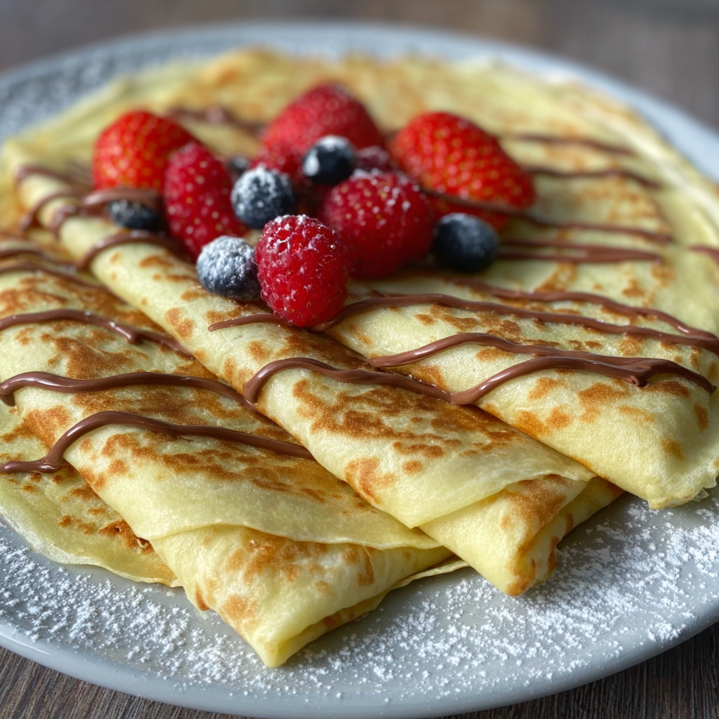 Quick and Easy Crepe Recipe – Perfectly Tender Every Time