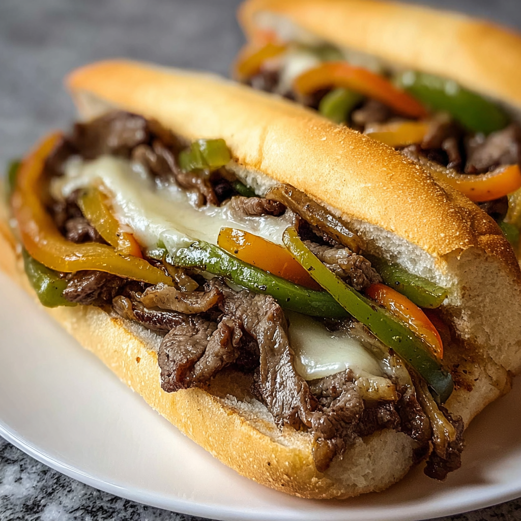 Philly Cheesesteak Sandwich Recipe – Classic, Easy & Delicious