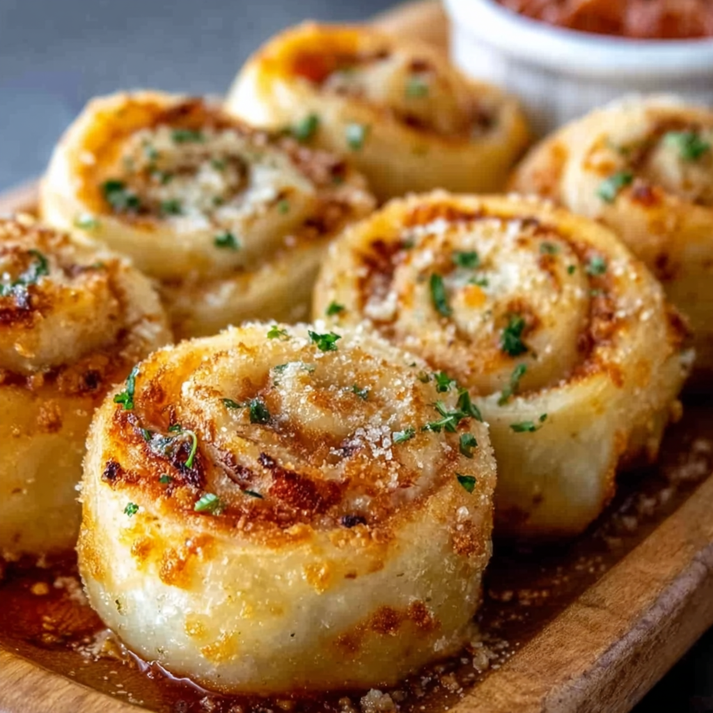 Garlic Parmesan New York Pizza Rolls: Crispy, Cheesy & Packed with Big-City Flavor