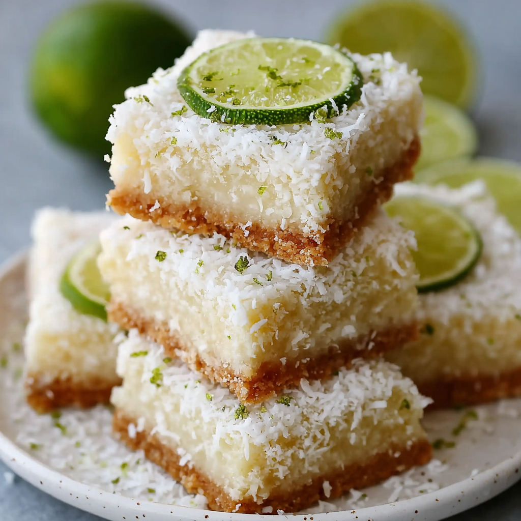 Coconut Lime Bars Recipe