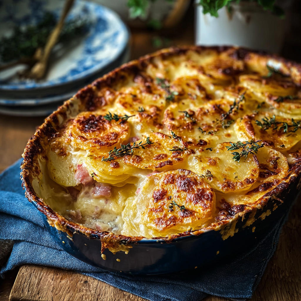 The Gourmet Evolution: Beef-Infused Gratin Dauphinois