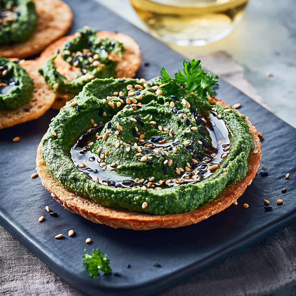 The Superfood Revolution: Gourmet Spirulina-Infused Hummus