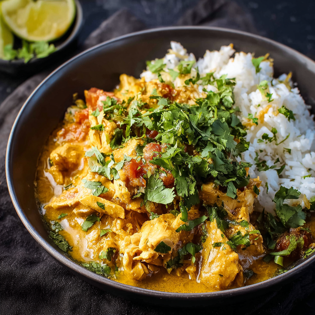 Crockpot Thai Yellow Curry Chicken: Creamy, Fragrant & Effortlessly Delicious