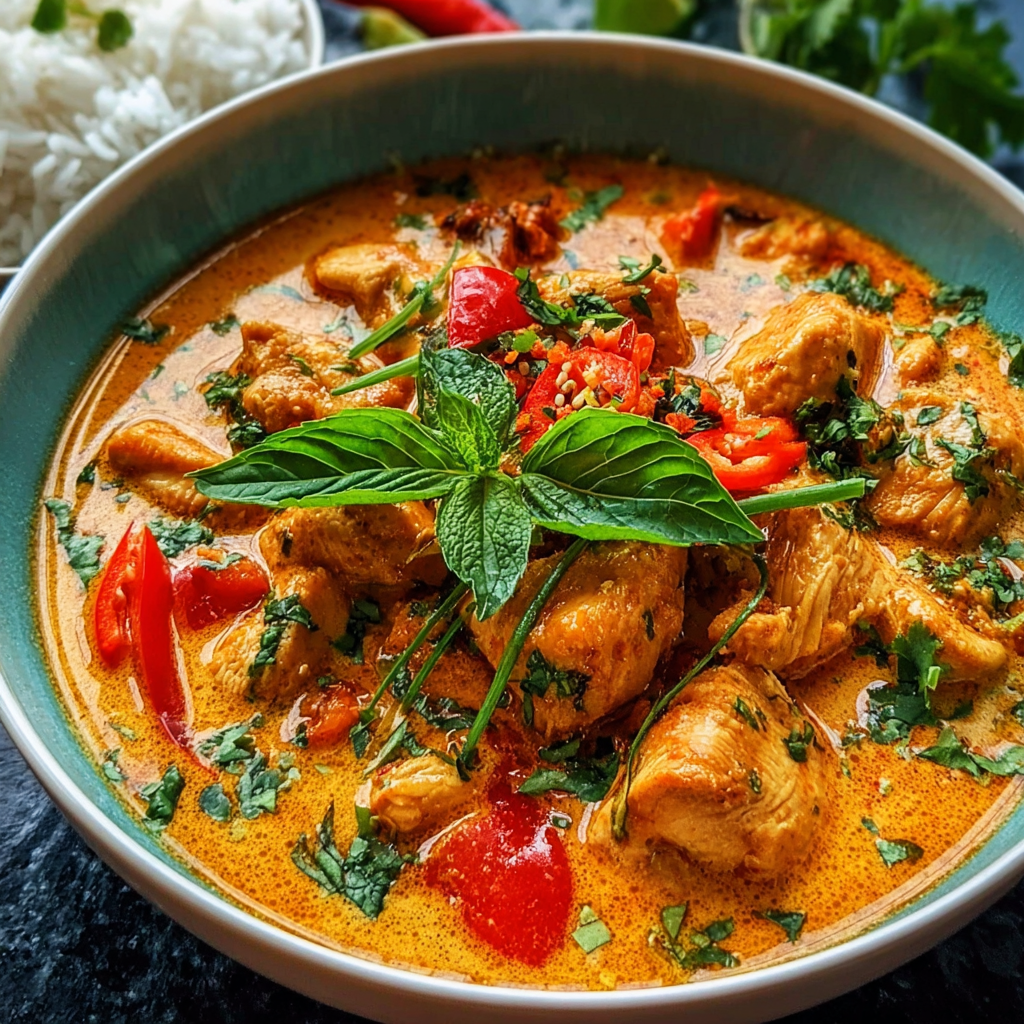 Thai Chicken Coconut Curry: Creamy, Flavor-Packed, and Easy to Make