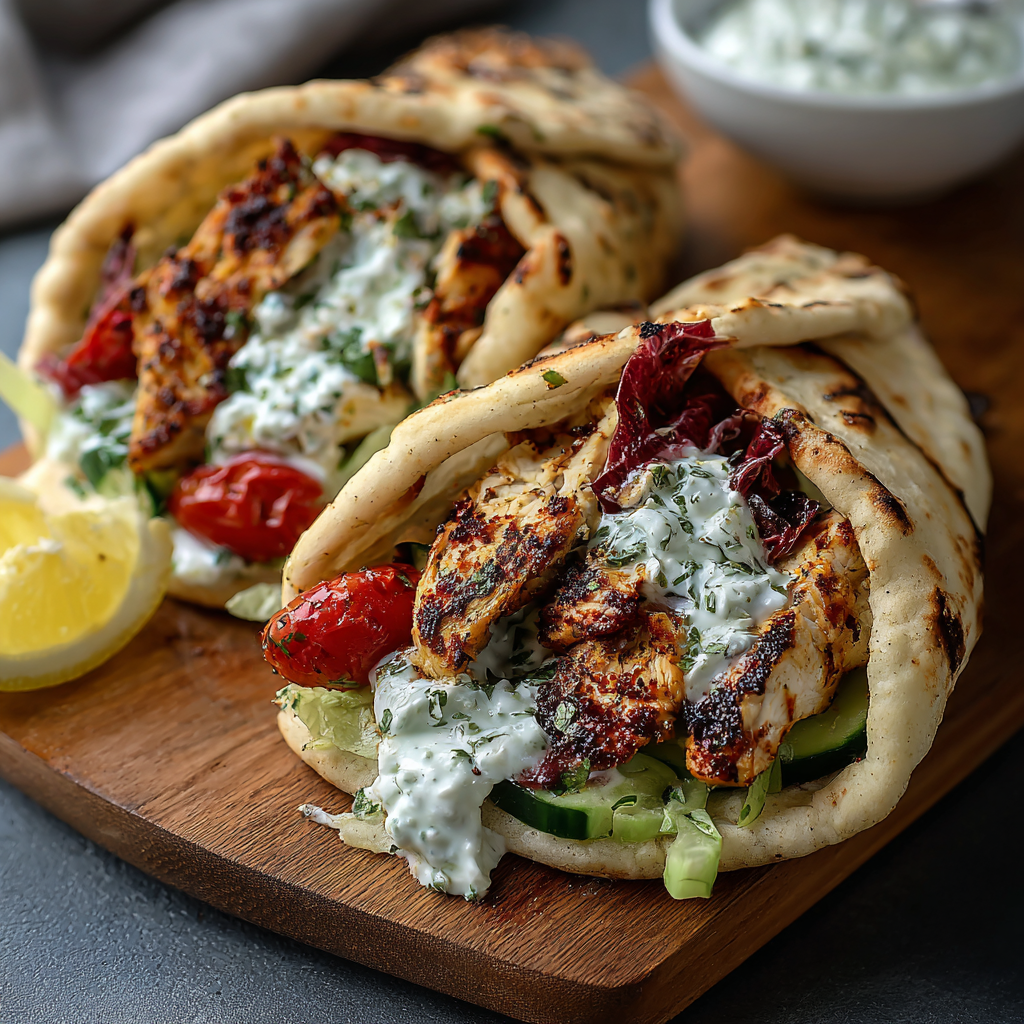 The Flavor Architect: Mediterranean Chicken Gyros
