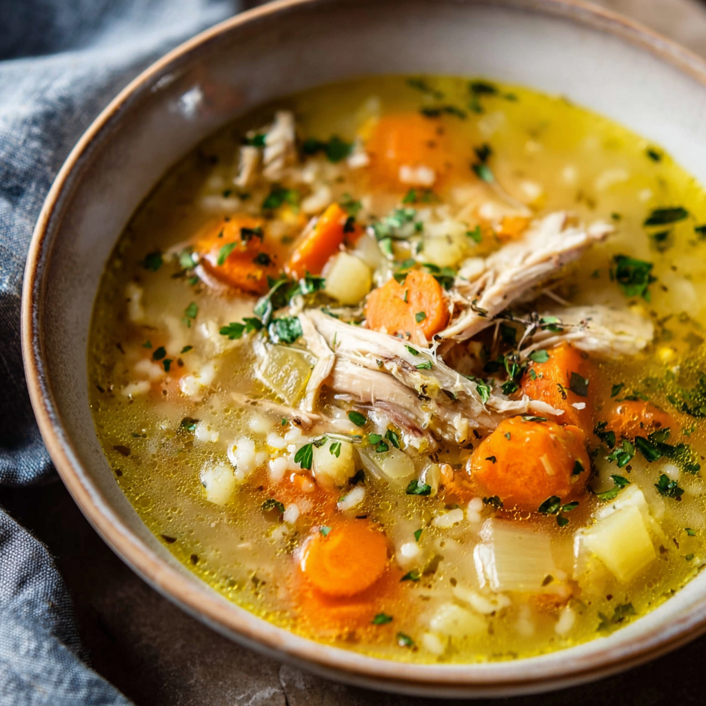 Leftover Turkey Soup (Easy, Cozy & Flavorful)