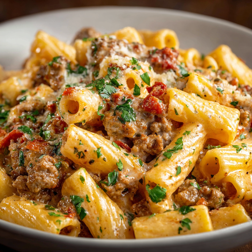 Creamy Italian Sausage Rigatoni: Rich, Flavorful, and Comforting