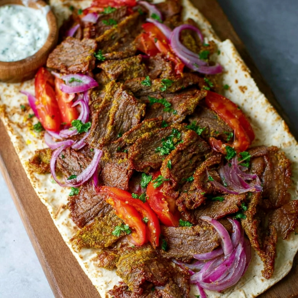 Homemade Doner Kebab: Viral TikTok Oven Recipe