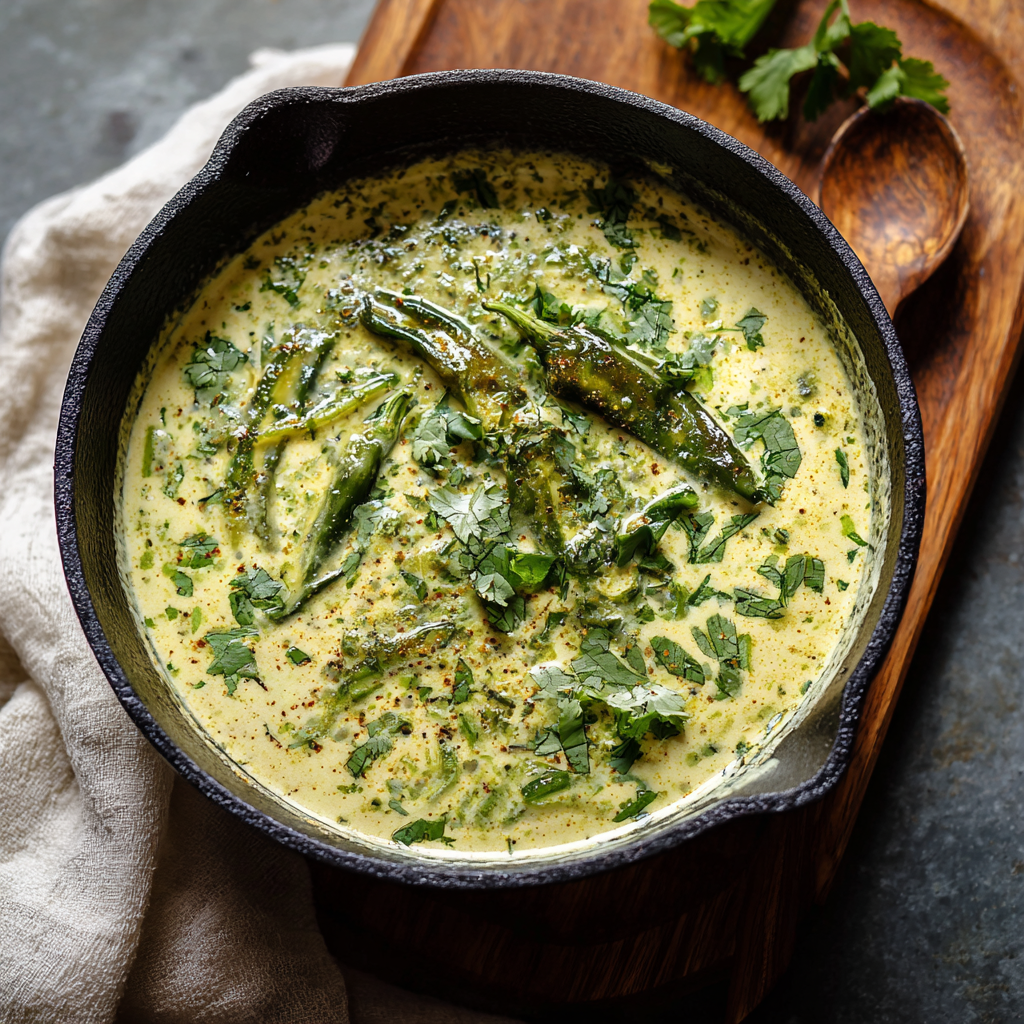 THE BEST Roasted Poblano Cream Sauce: Smoky, Creamy & Flavor-Packed