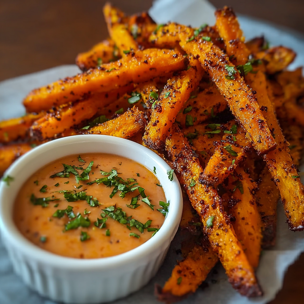 Crispy Oven Baked Sweet Potato Fries: Healthy & Delicious