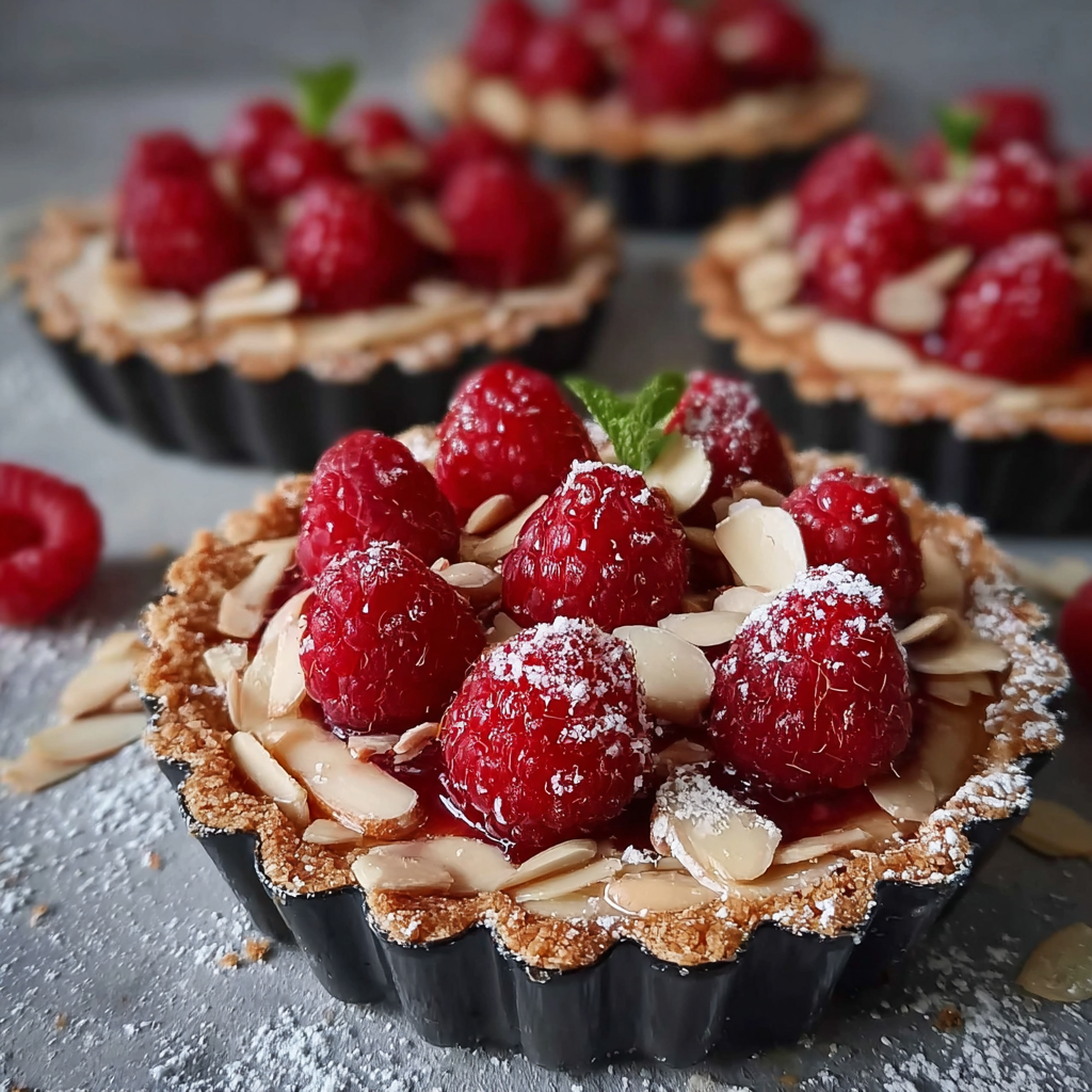 Almond & Raspberry Tartlets: A Decadent, Easy-to-Make Dessert