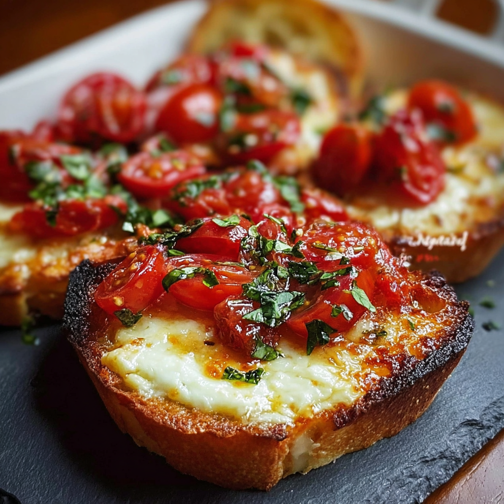 Three-Cheese Bruschetta Dip with Tomatoes: The Ultimate Crowd-Pleasing Appetizer