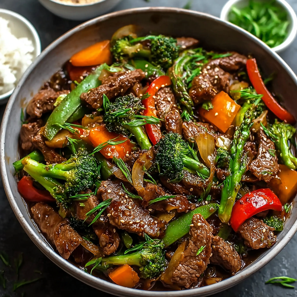 Beef Stir Fry with Vegetables: Quick 30-Minute Dinner