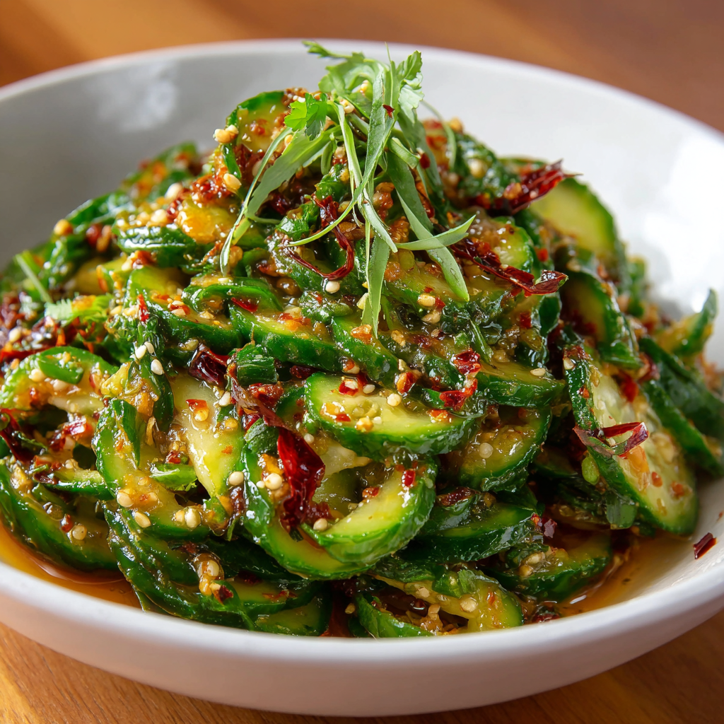 Spicy Cucumber Salad