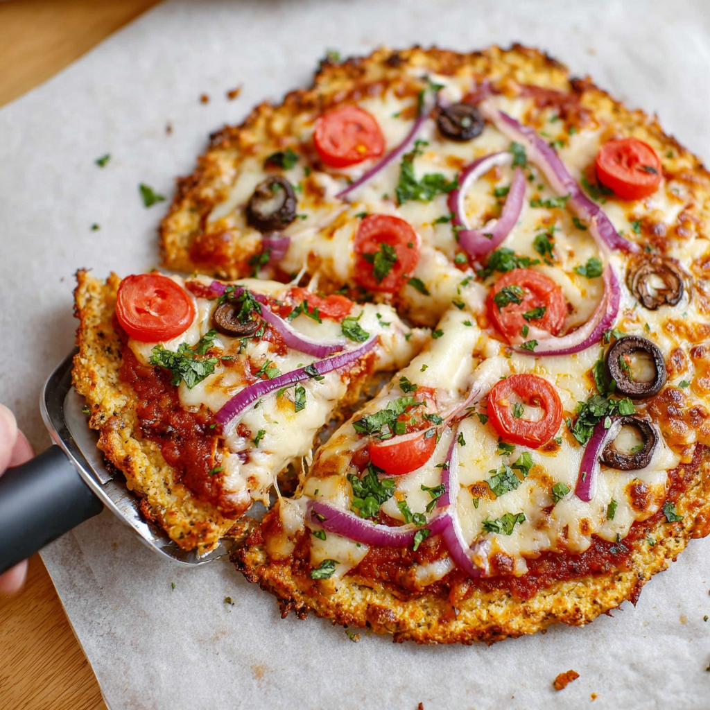 Chicken Crust Pizza: High-Protein, Low-Carb Pizza