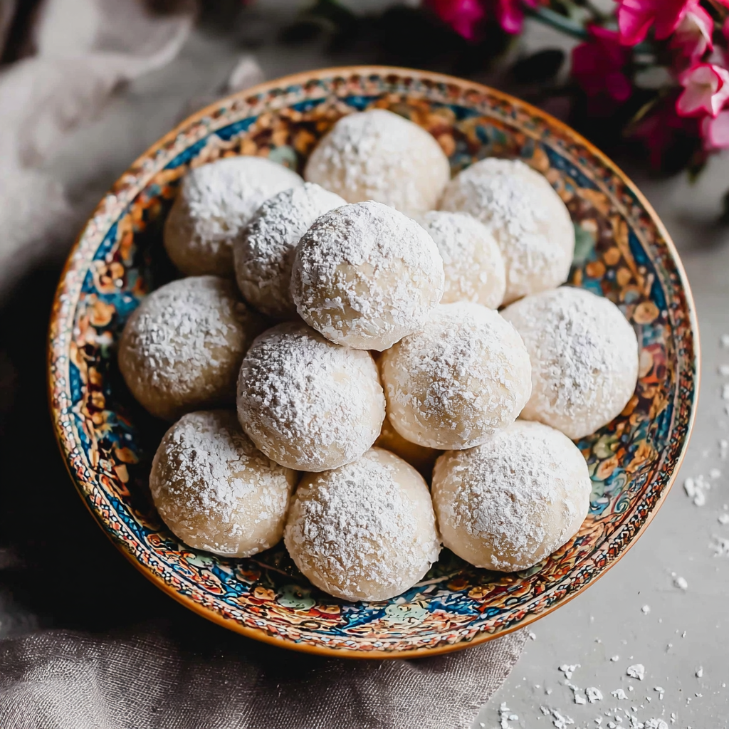 Mexican Wedding Cookies (Polvorones)