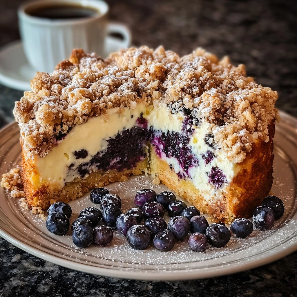 Sherry’s Blueberry Cream Cheese Crumb Cake (Bakery-Style Magic at Home)