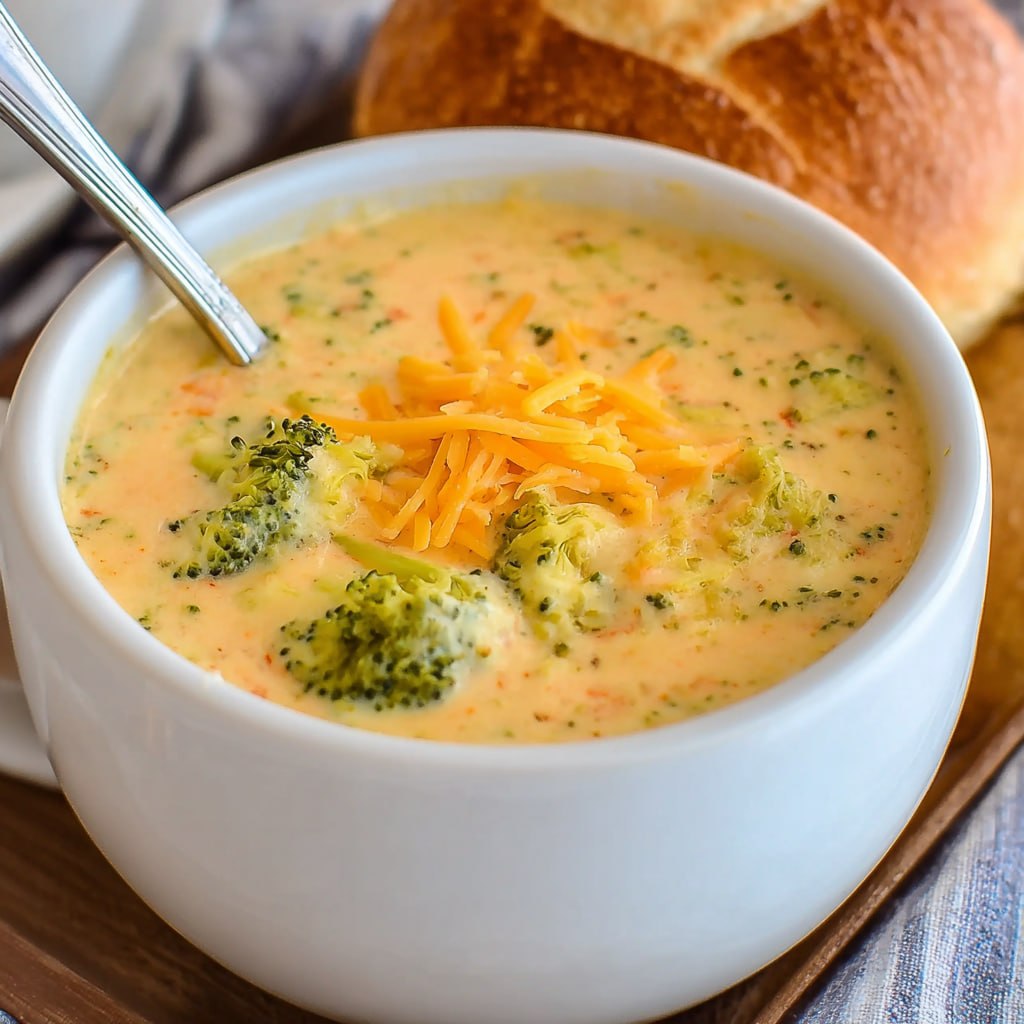 Copycat Panera Broccoli Cheddar Soup – Rich, Creamy & Better Than the Original