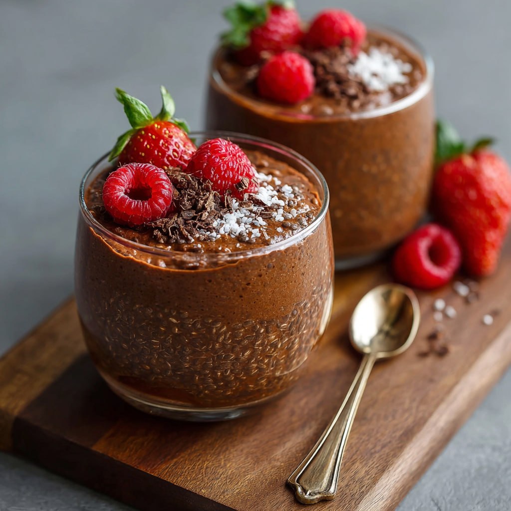 Chocolate Chia Mousse