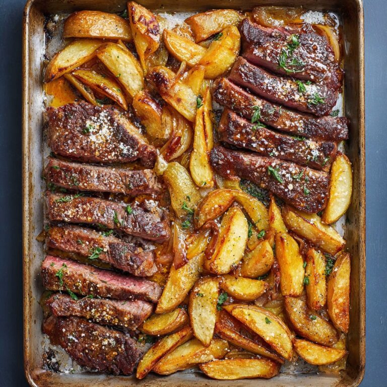 Sheet Pan Steak and Fries - photo 1