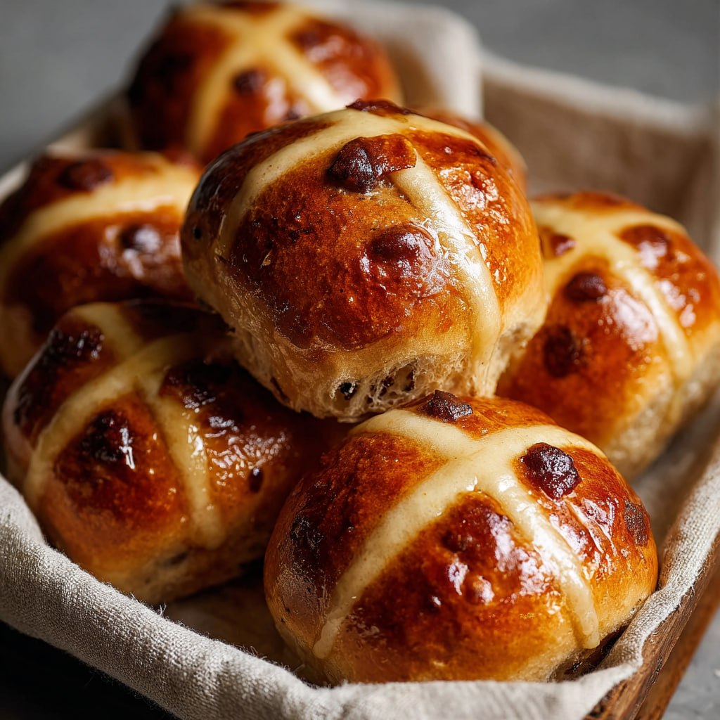 Hot Cross Buns fresh from oven