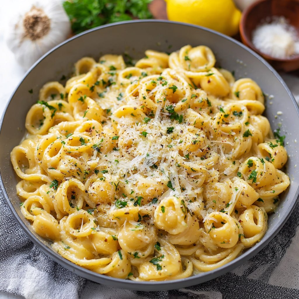 Garlic Butter Pasta (One Pot!)
