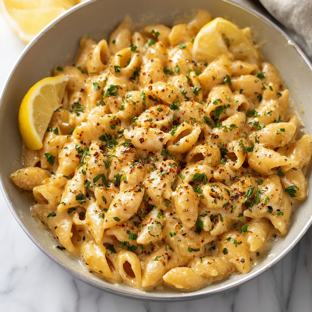 Garlic Butter Pasta One Pot creamy