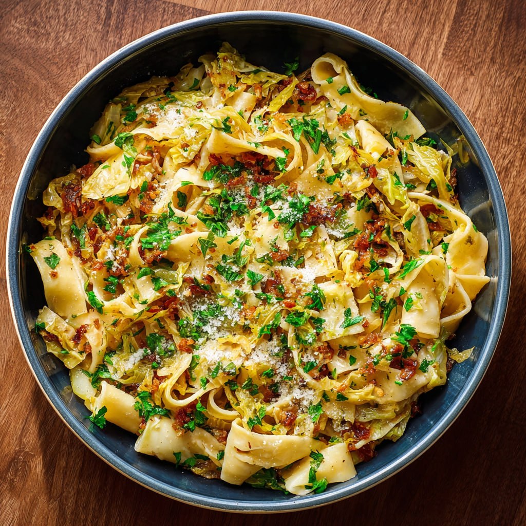 Caramelized Cabbage Butter Pasta