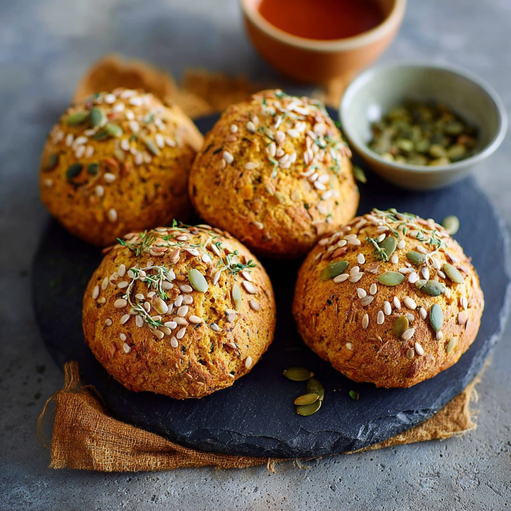 Soft red lentil rolls split open showing fluffy interior texture