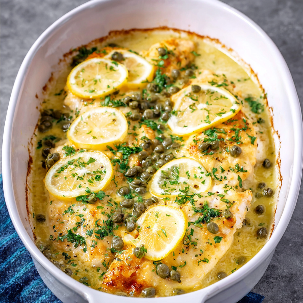 The Culinary Architect: Easy Chicken Piccata Casserole