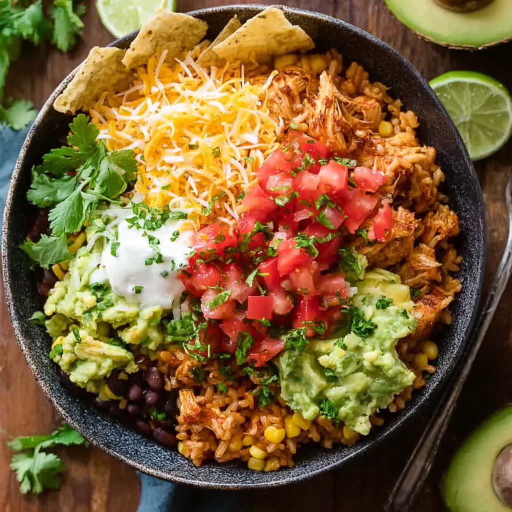 Instant Pot 20-Minute Chicken Burrito Bowls (Easy One-Pot Meal)