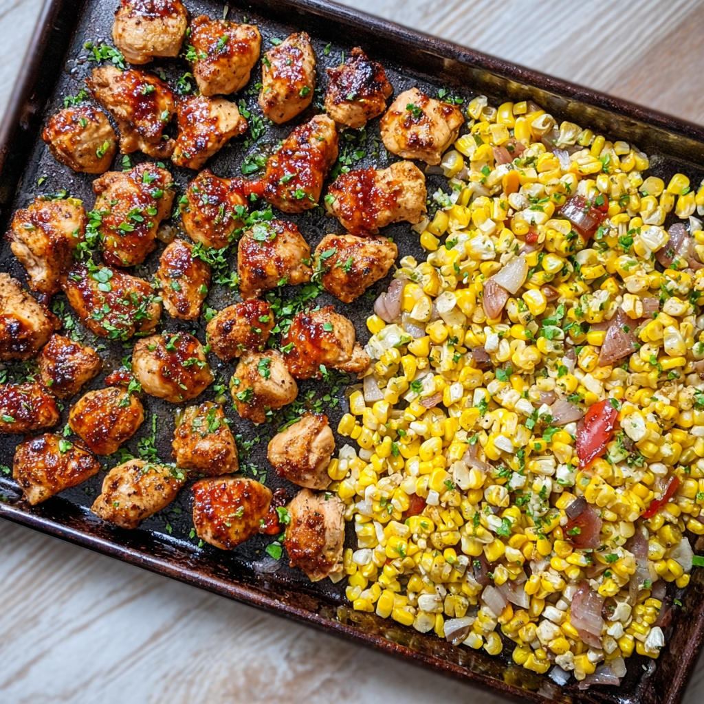 The Flavor Architect: Sheet Pan BBQ Chicken