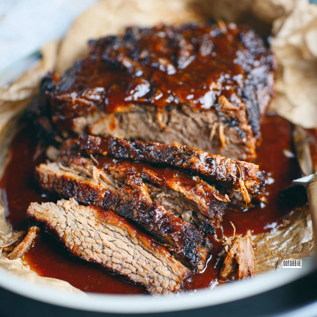 The Slow-Cook Architect: Crock Pot BBQ Brisket