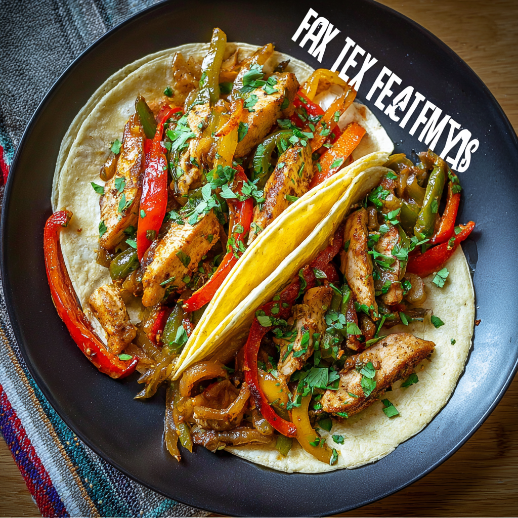 The Tex-Mex Architect: Homemade Chicken Fajitas