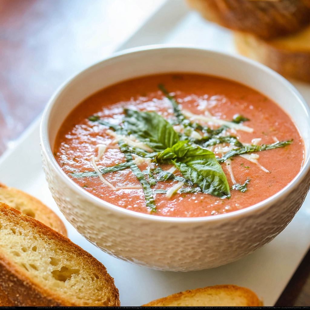 The Seasonal Architect: Slow Cooker Tomato Basil Soup