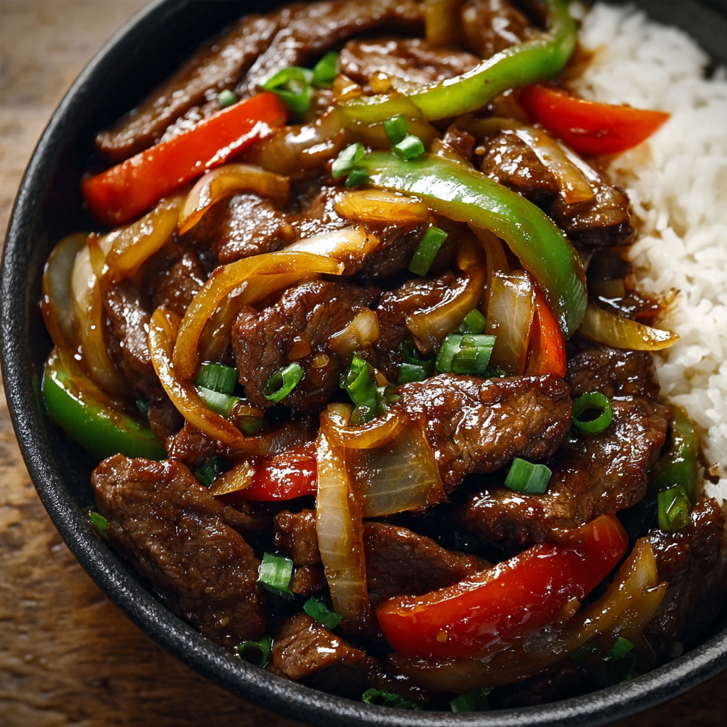 The Culinary Architect: Chinese Pepper Steak with Onions