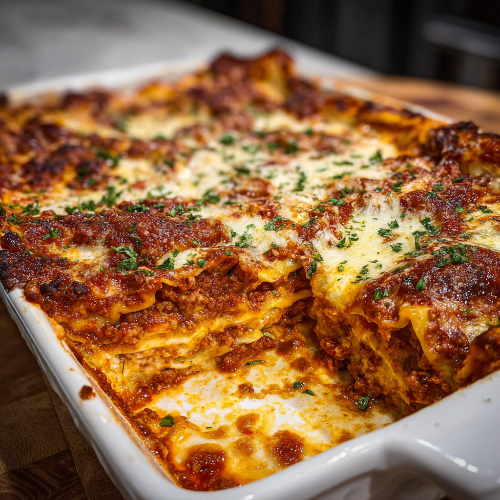 World’s Best Lasagna: Rich, Cheesy & Perfectly Layered Italian Comfort Food