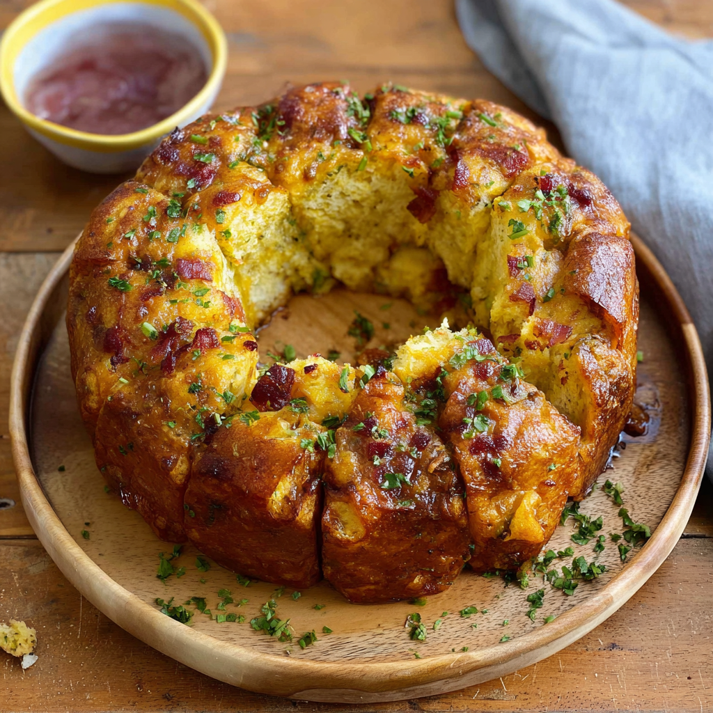 The Culinary Architect: Savory Breakfast Monkey Bread
