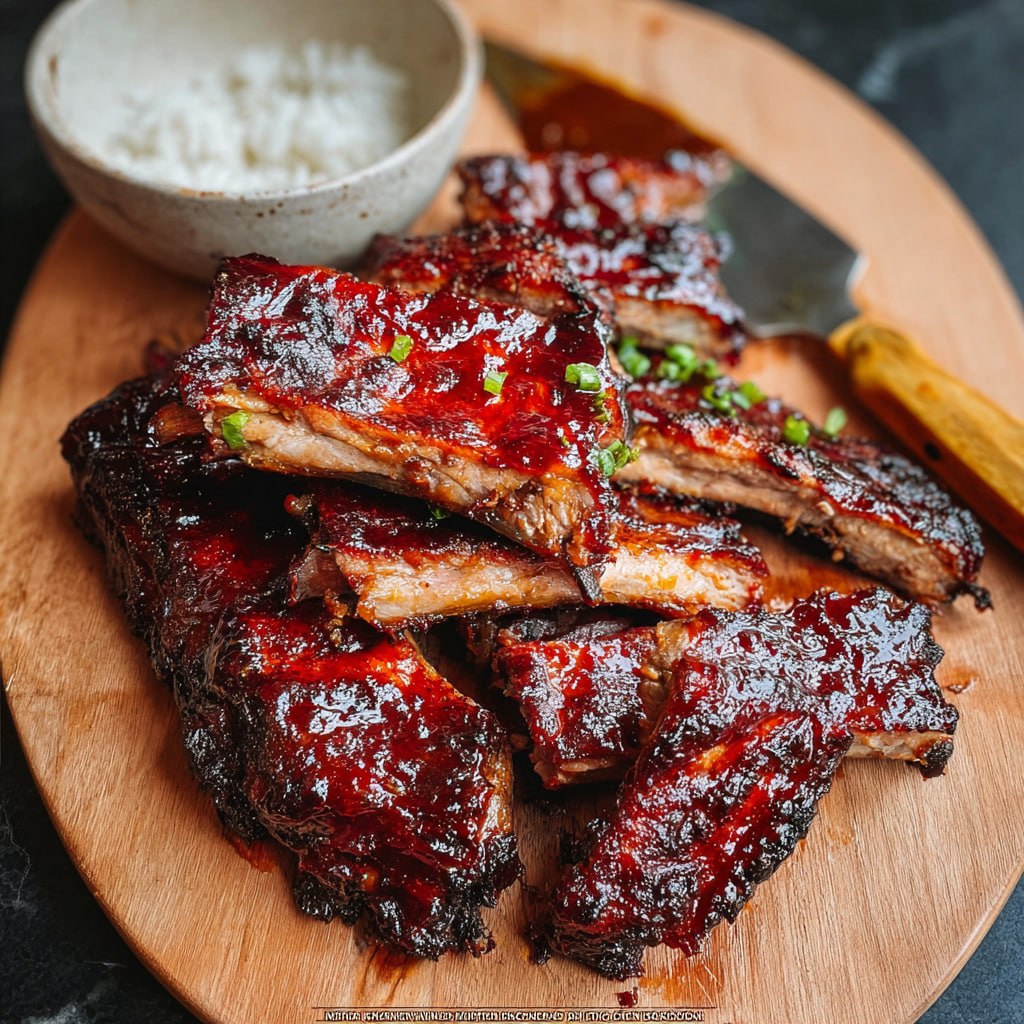 Chinese BBQ Ribs (Char Siu Sticky Glaze, Authentic Cantonese in 1 Hr 30 Min)