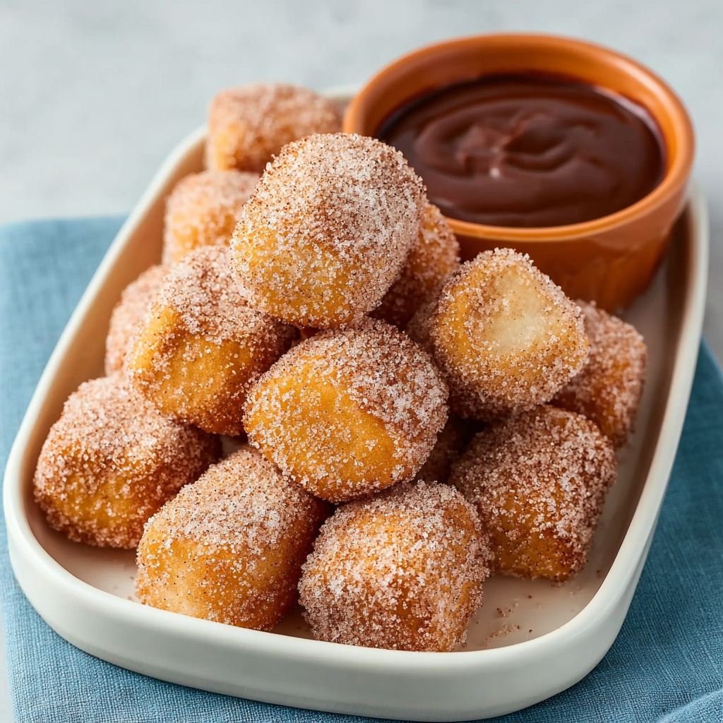 Sweet Air Fryer Churro Bites (Crispy Cinnamon Sugar, 25 Min)