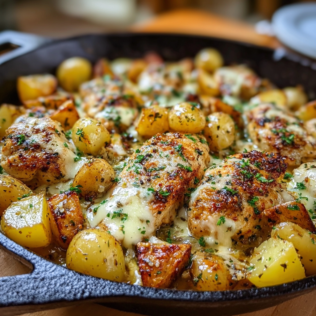 Garlic Parmesan Chicken (Crispy Pan-Seared with Creamy Sauce, 30 Min)