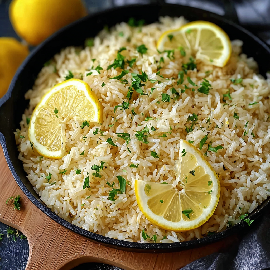 Greek Lemon Rice (Avgolemono-Style Fluffy Side, 30 Min)
