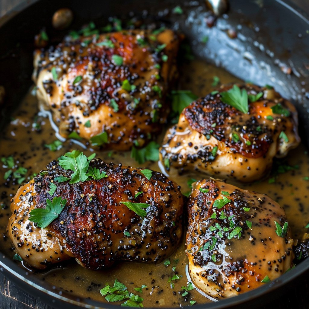 Poppy Seed Chicken Thighs (Creamy Southern Casserole, 55 Min)