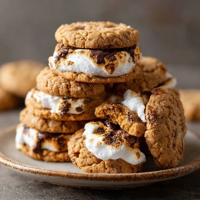 S’mores Cookies (Chewy With Graham, Marshmallow, and Chocolate Chunks, 40 Min)