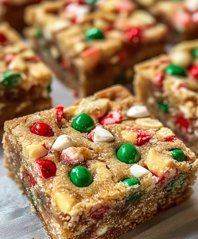 Holiday Cookie Bars (Sugar Cookie Base, Cream Cheese Frosting, Sprinkles, 1 Hr)